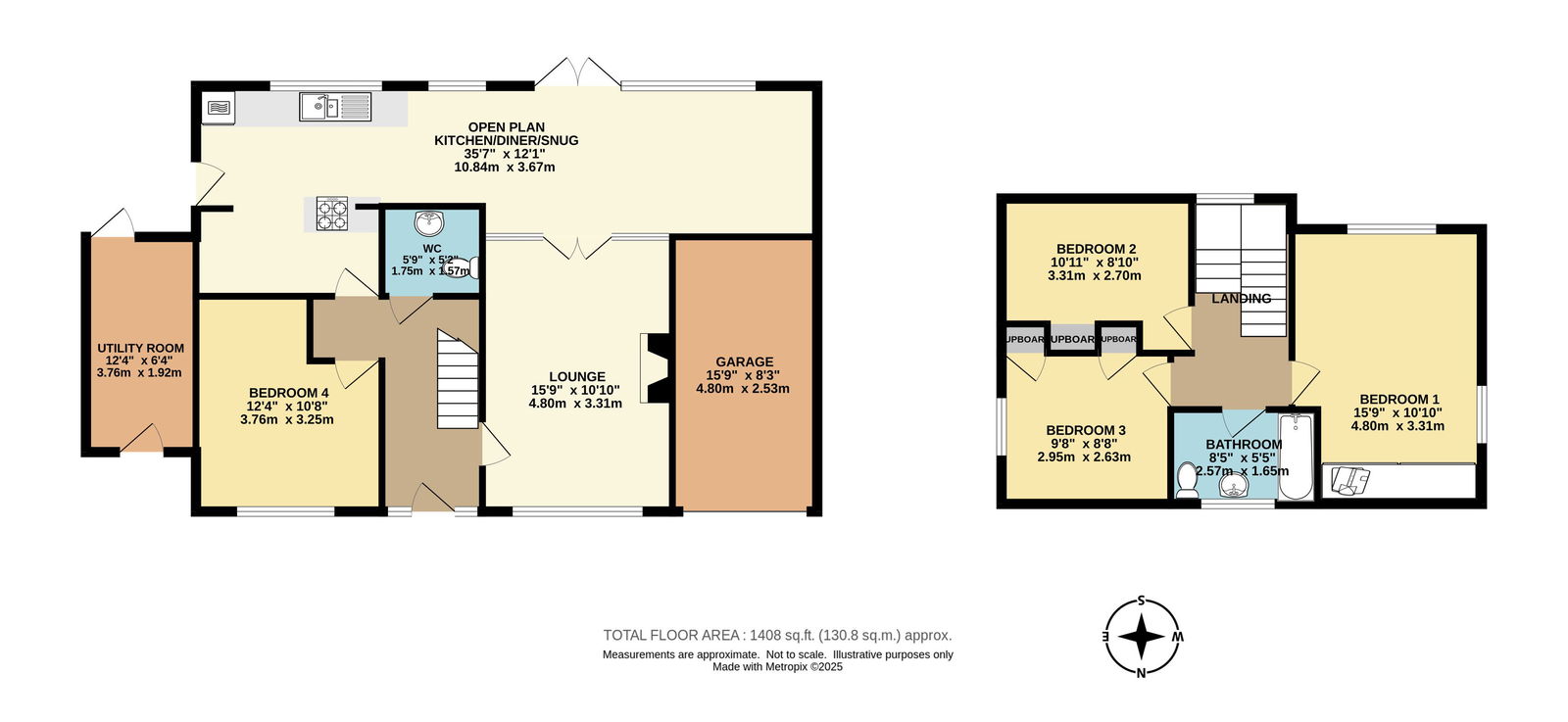 5, Cherry Tree Drive, Plymouth floorplan