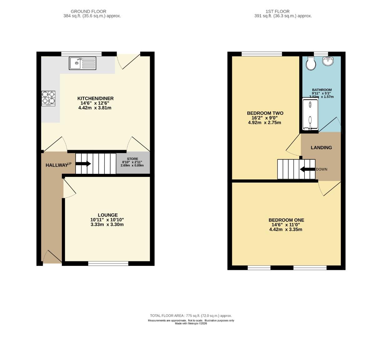 11, Sherlock Street, Ladybarn floorplan
