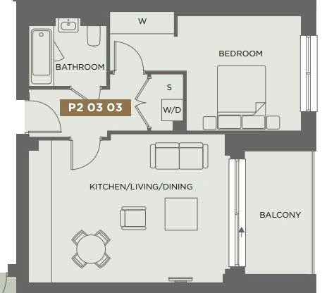 1 Bedrooms Flat for sale in Peacon House, Colindale Gardens, Colindale, London NW9