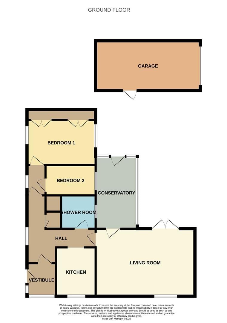 2, Rhos Fawr, Abergele floorplan