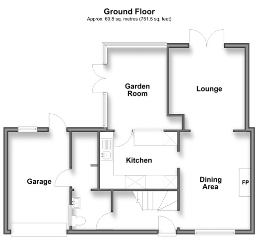 Shamrock Close, Fetcham floorplan