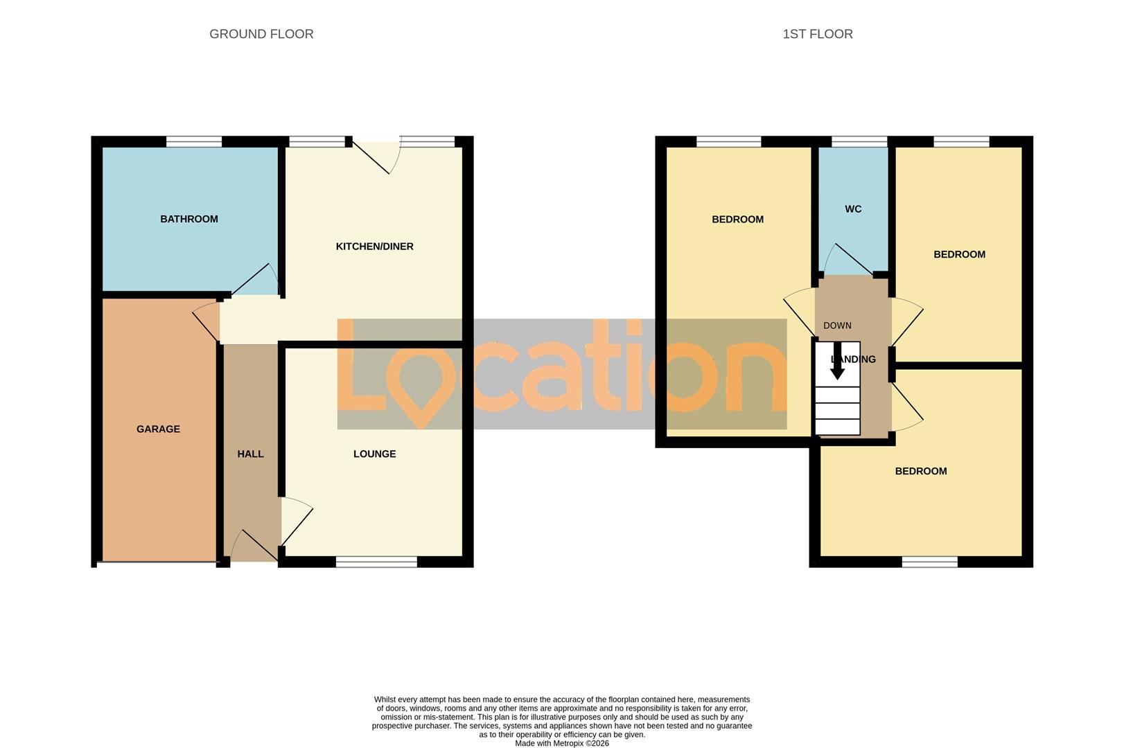 46, Carsic Lane, Sutton-In-Ashfield floorplan