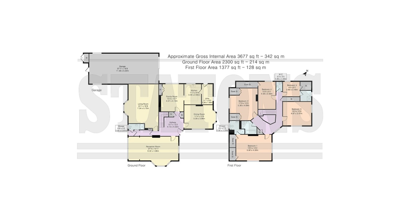 73, Camlet Way, Hertfordshire floorplan