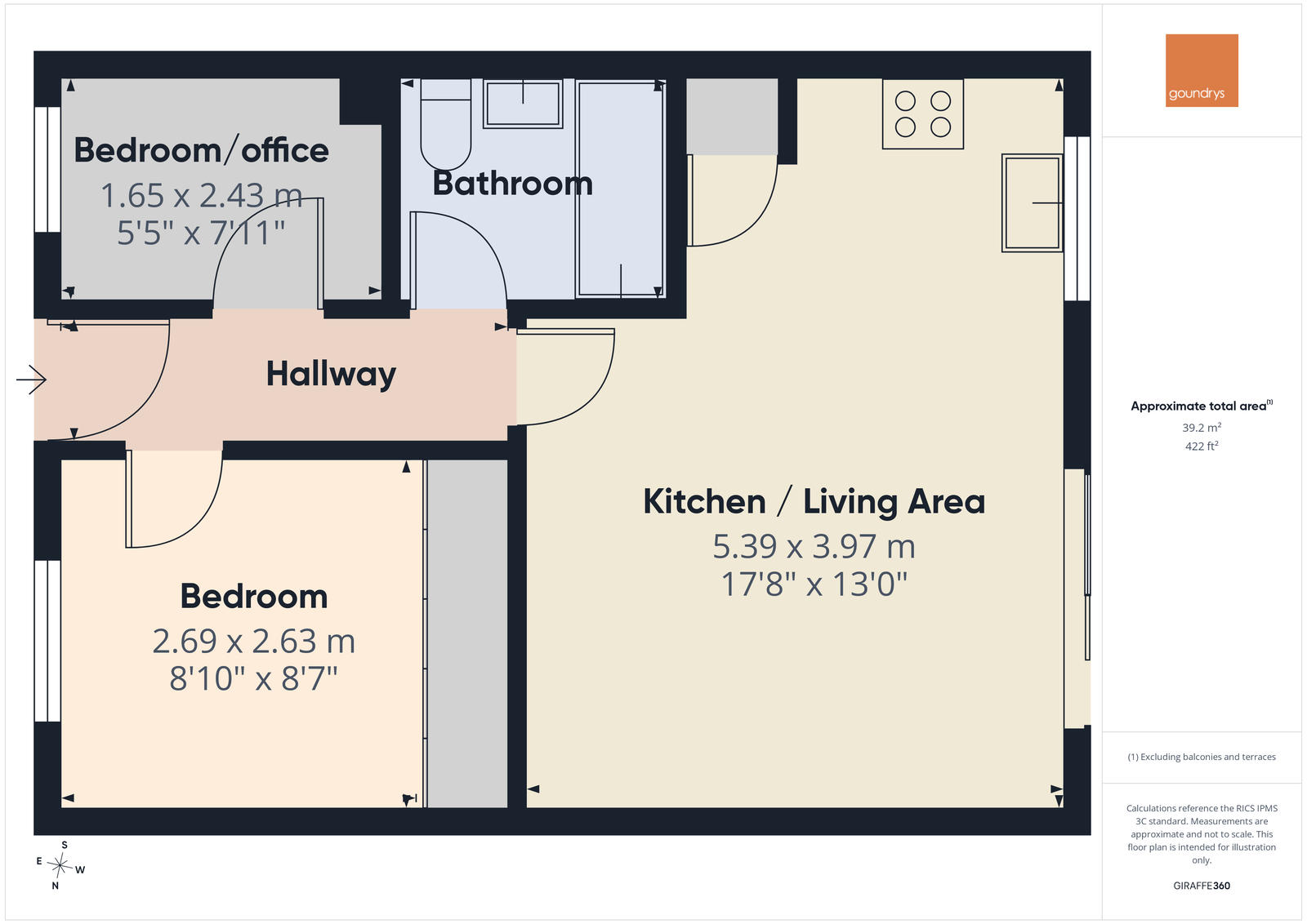 7, Kingsley Cove, Porthtowan floorplan