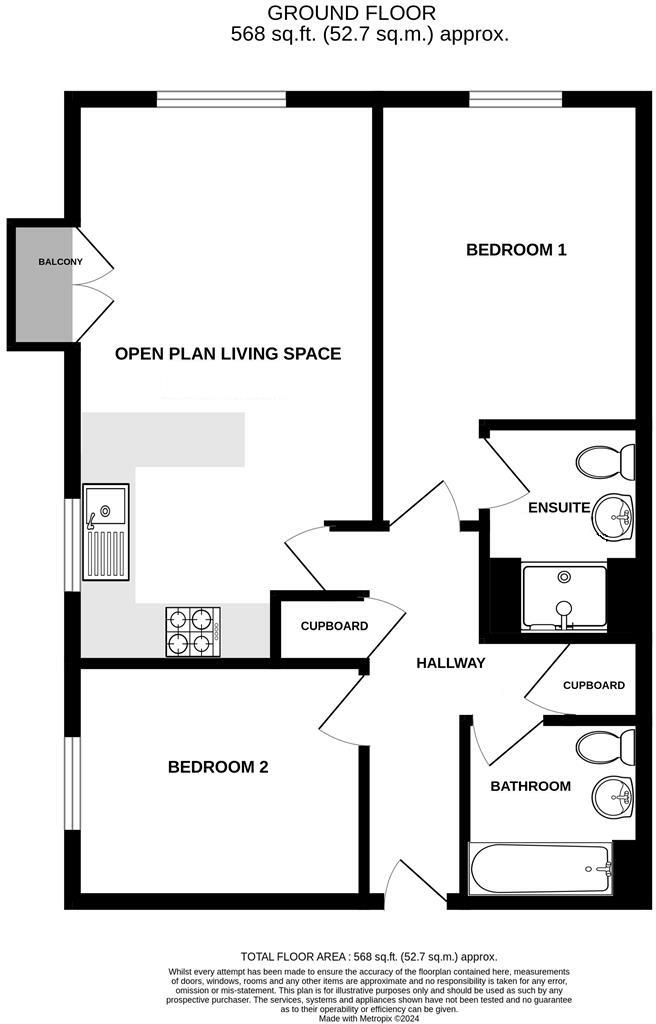 6, Alexandra Close, Dursley floorplan