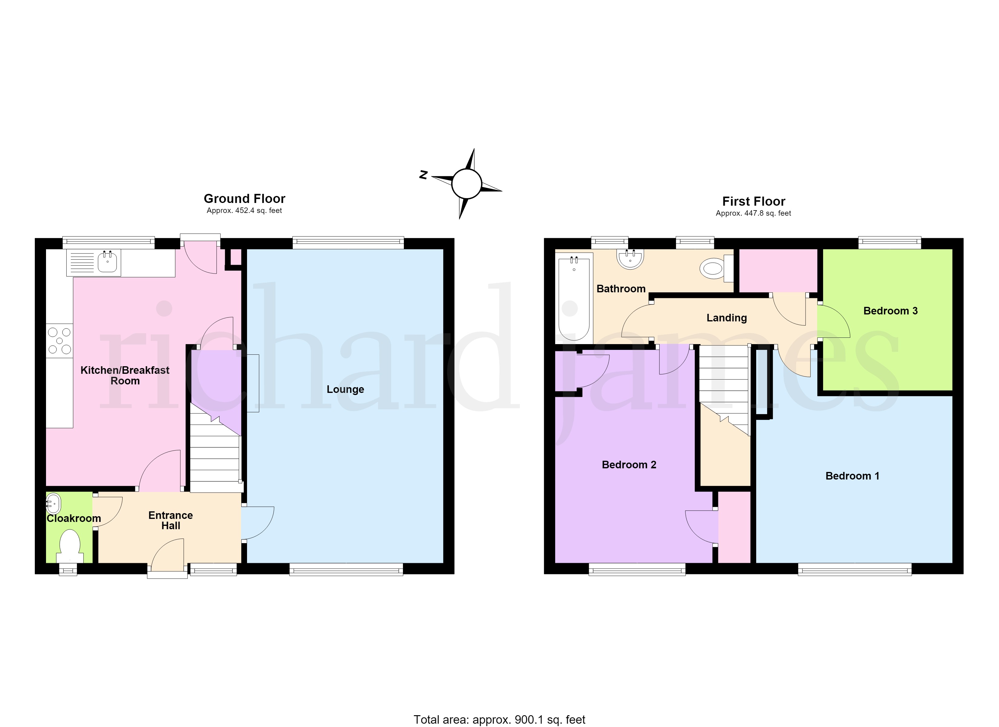 12, Goldsmith Road, Wellingborough floorplan