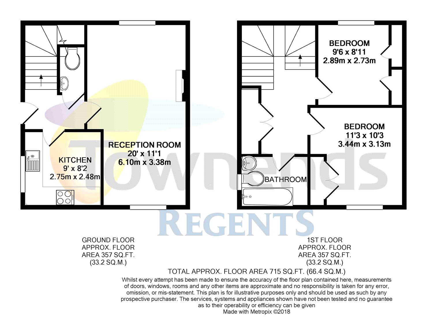 2 Bedrooms  to rent in Tringham Cottages, Benner Lane, West End, Woking GU24