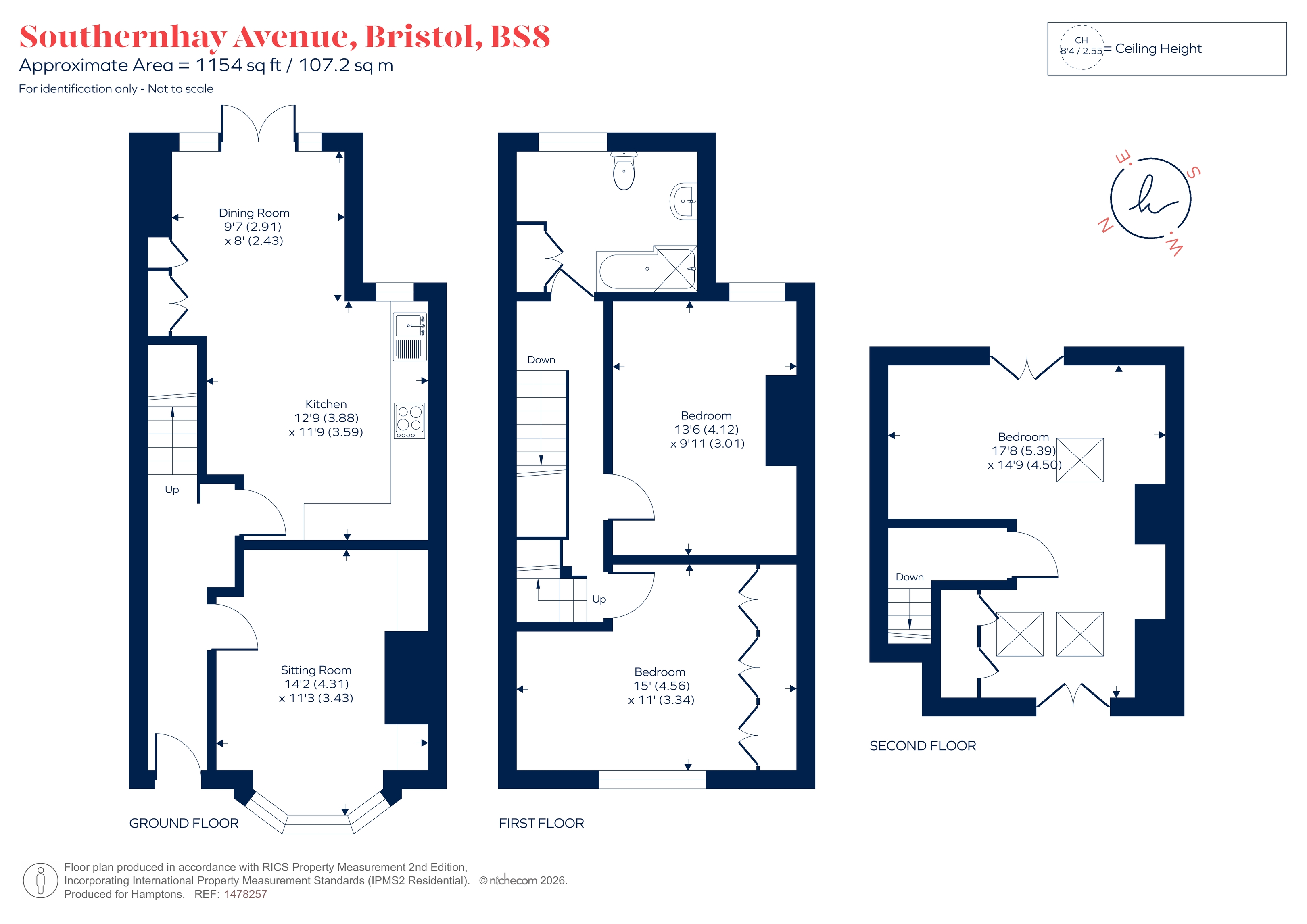 11, Southernhay Avenue, Bristol floorplan