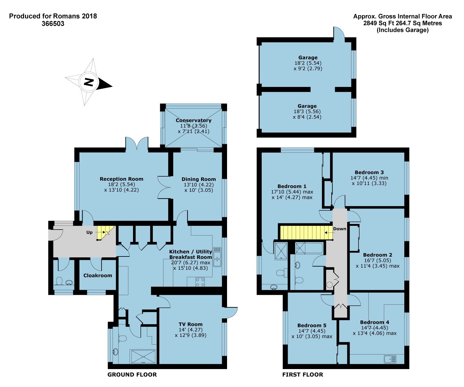 5 Bedrooms Detached house for sale in Clare Avenue, Wokingham, Berkshire RG40