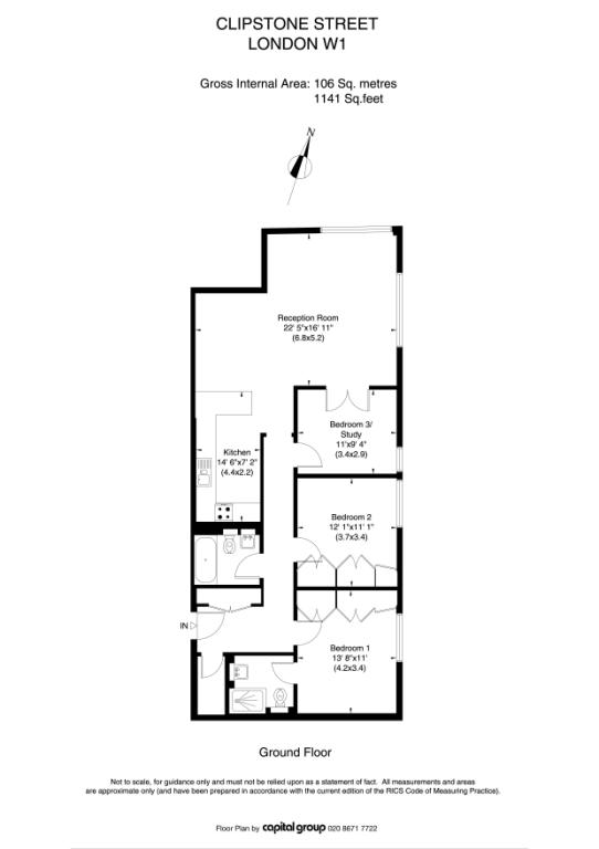 3 Bedrooms  to rent in Clipstone Street, Fitzrovia W1W