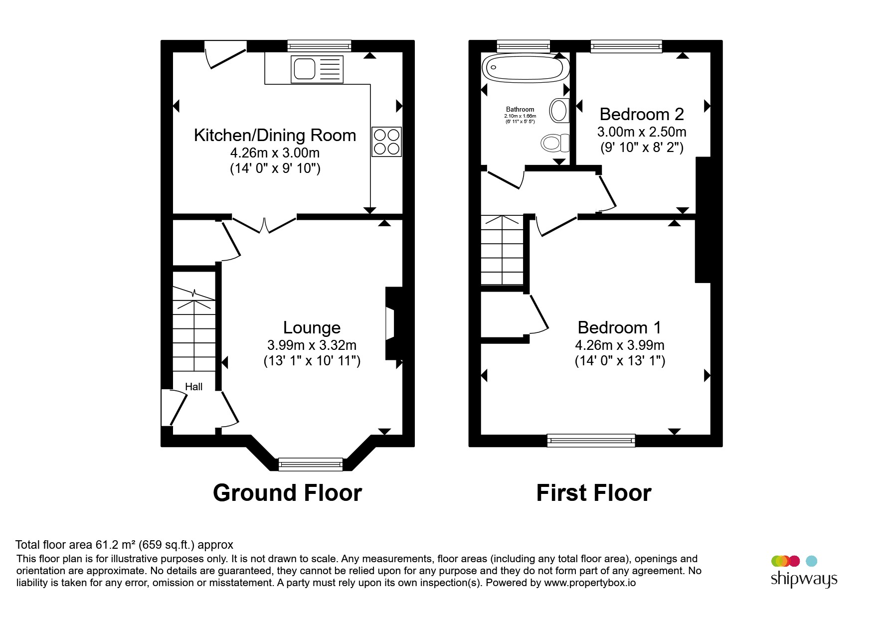 17, Bradfield Road, Birmingham floorplan