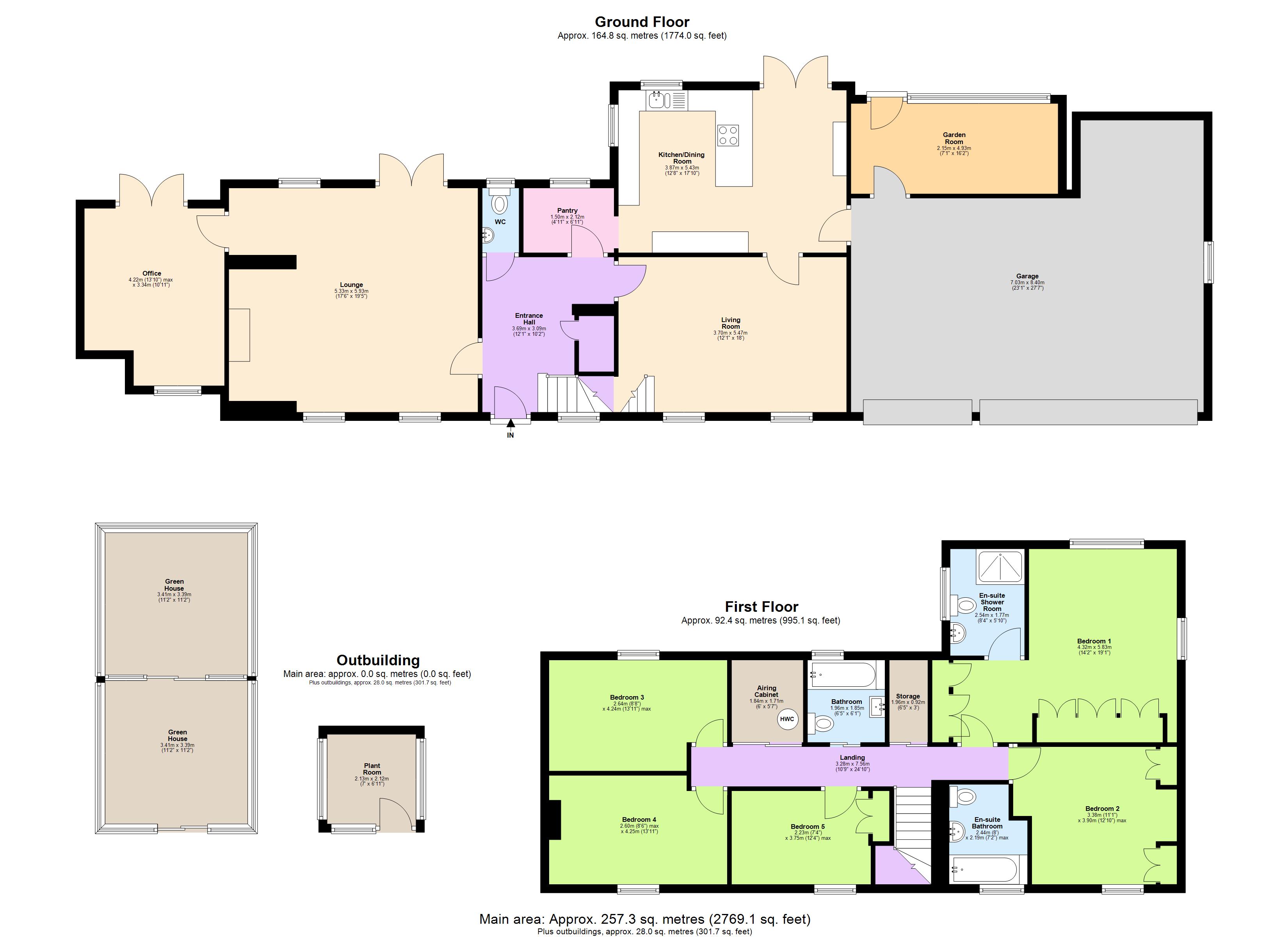 Rose Cottage,, Barnes Lane, Hertfordshire floorplan
