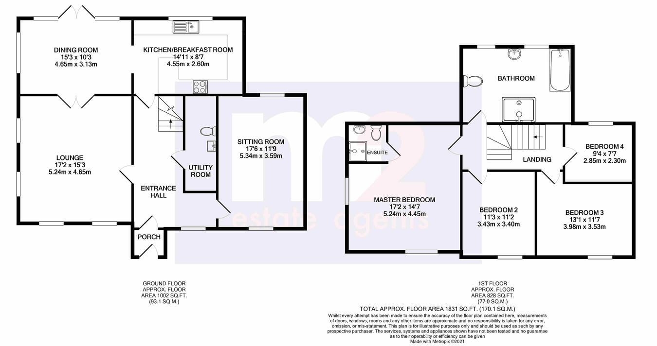 1 Church Cottages, Usk floorplan