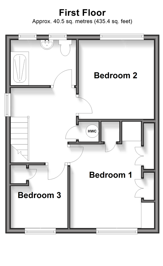 Berkeley Row, Lewes floorplan