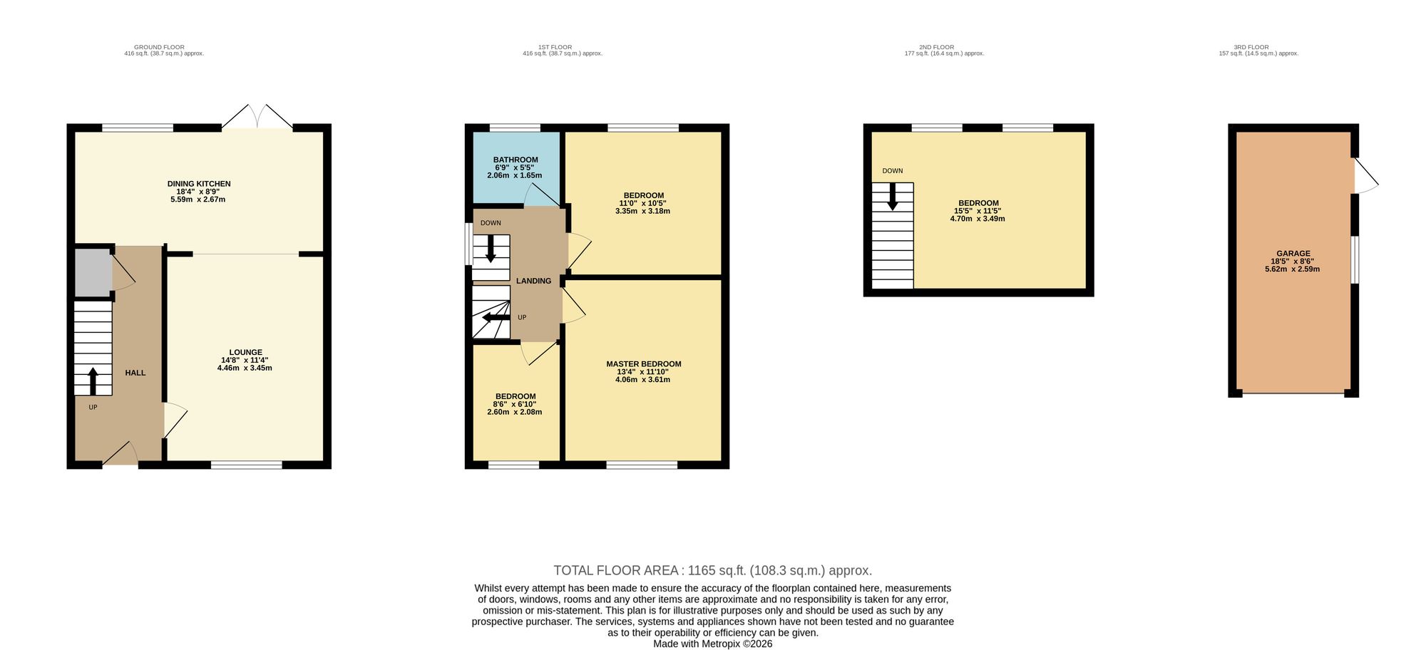 34 Glen Avenue, Manchester floorplan