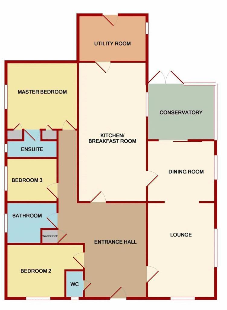 Sai Wan, 24 Orchard Way, Coleford floorplan