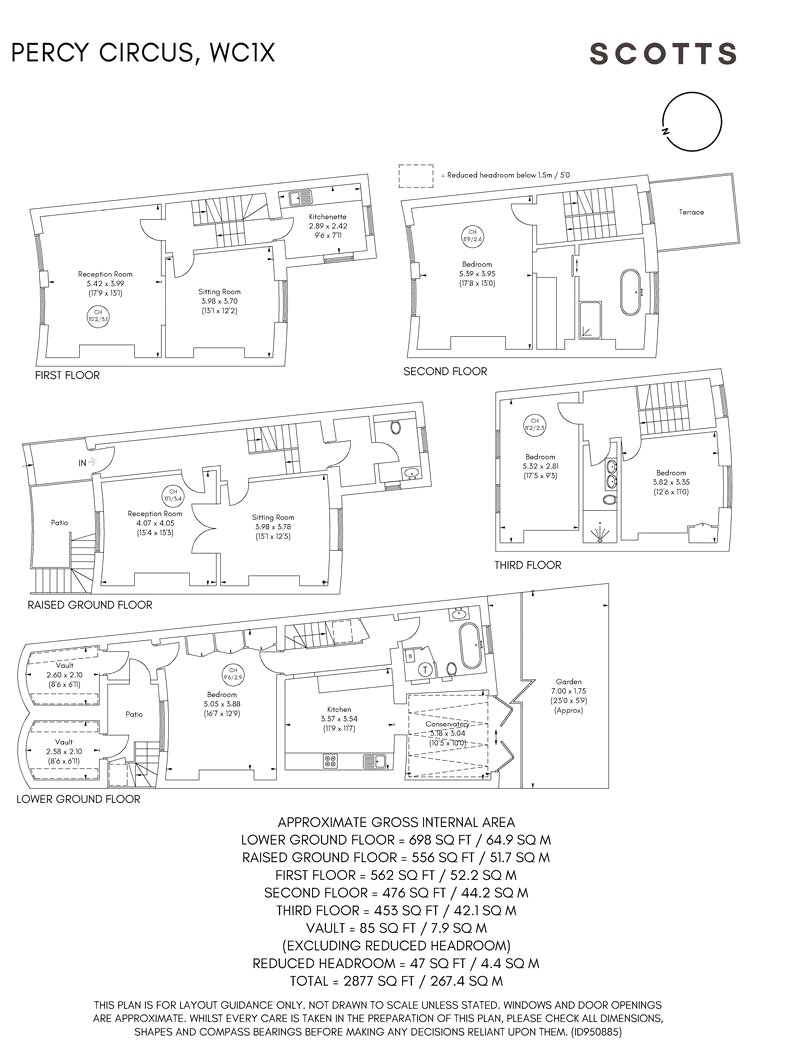 14, Percy Circus, Islington floorplan