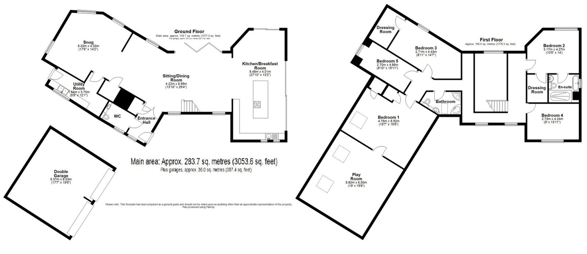 Rowan House Ogwell Green, Newton Abbot floorplan