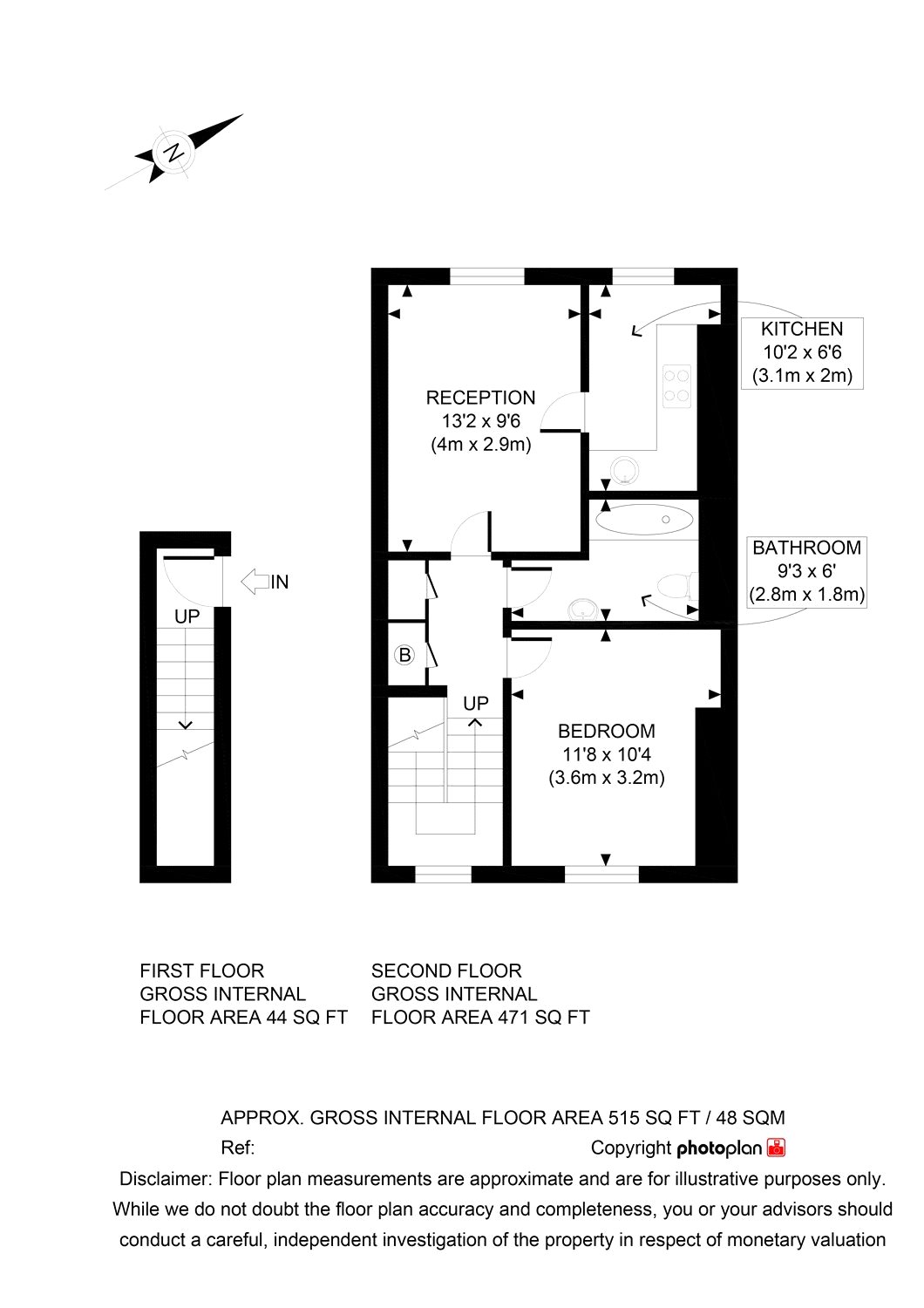 1 Bedrooms Flat to rent in Isledon Road, London N7