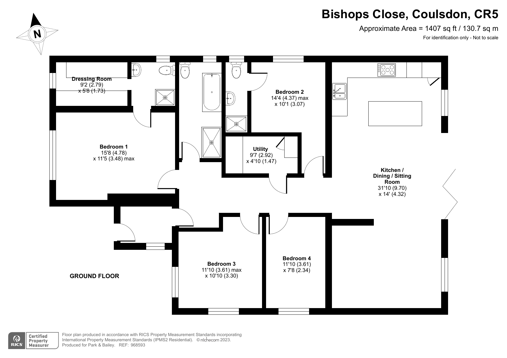 Close, Coulsdon CR5, 4 bedroom bungalow for sale 64426308