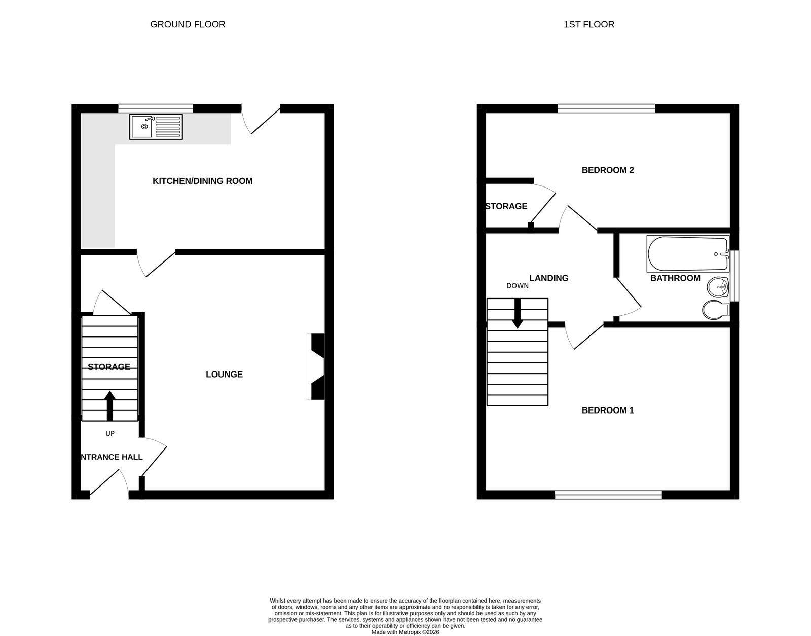 Harley Close, Loughborough floorplan