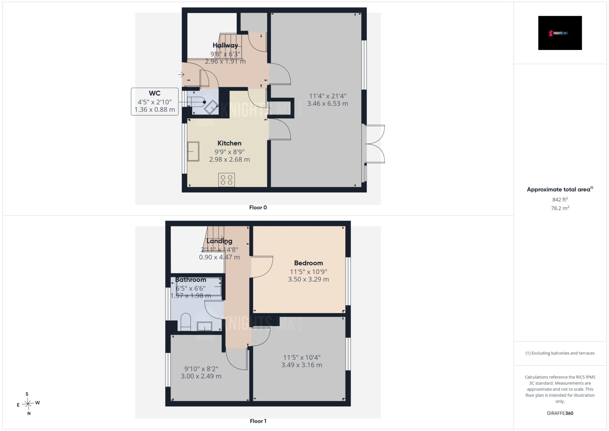 4, Foxwell Square, Northampton floorplan