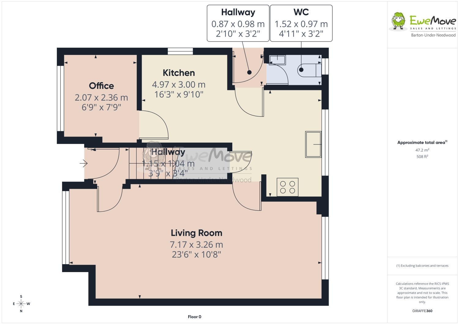 4, Newbury Drive, Burton-on-Trent floorplan