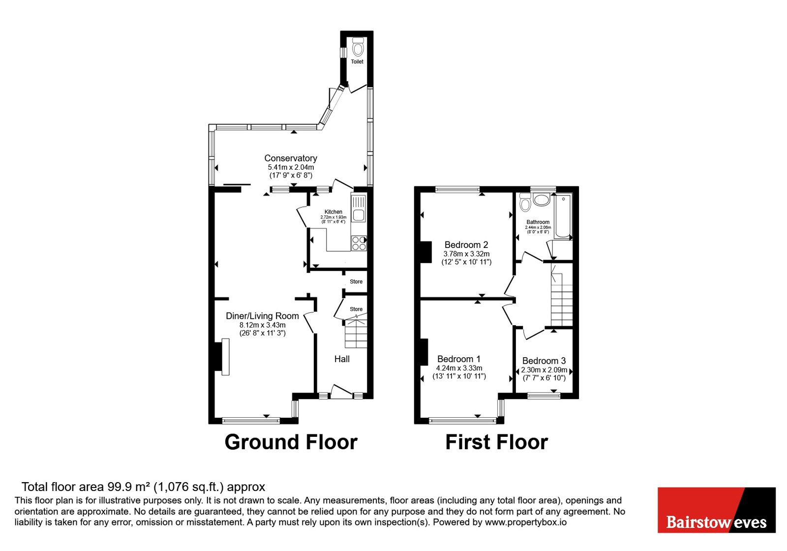 101, Coniston Avenue, Upminster floorplan