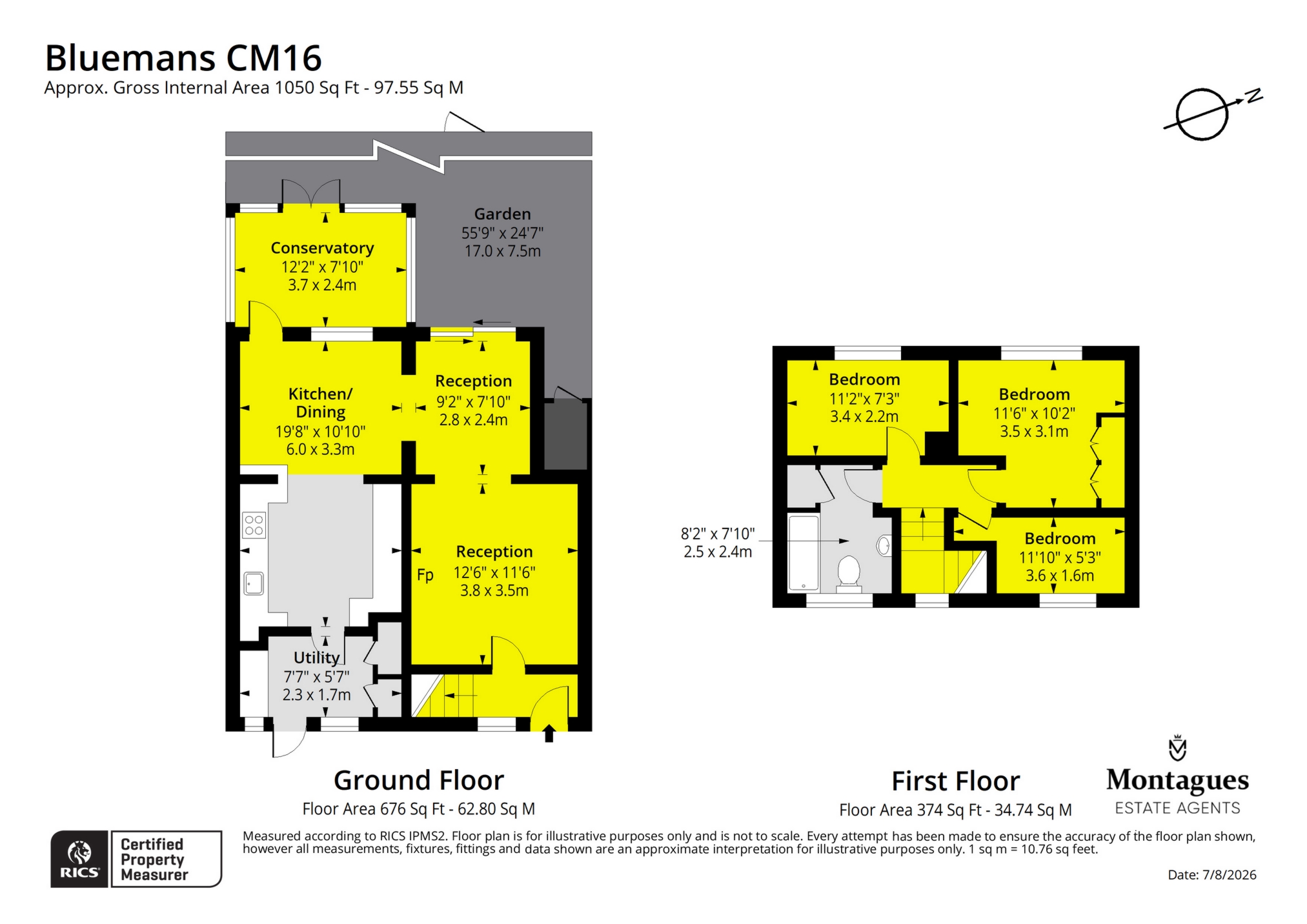 17, Bluemans, Epping floorplan