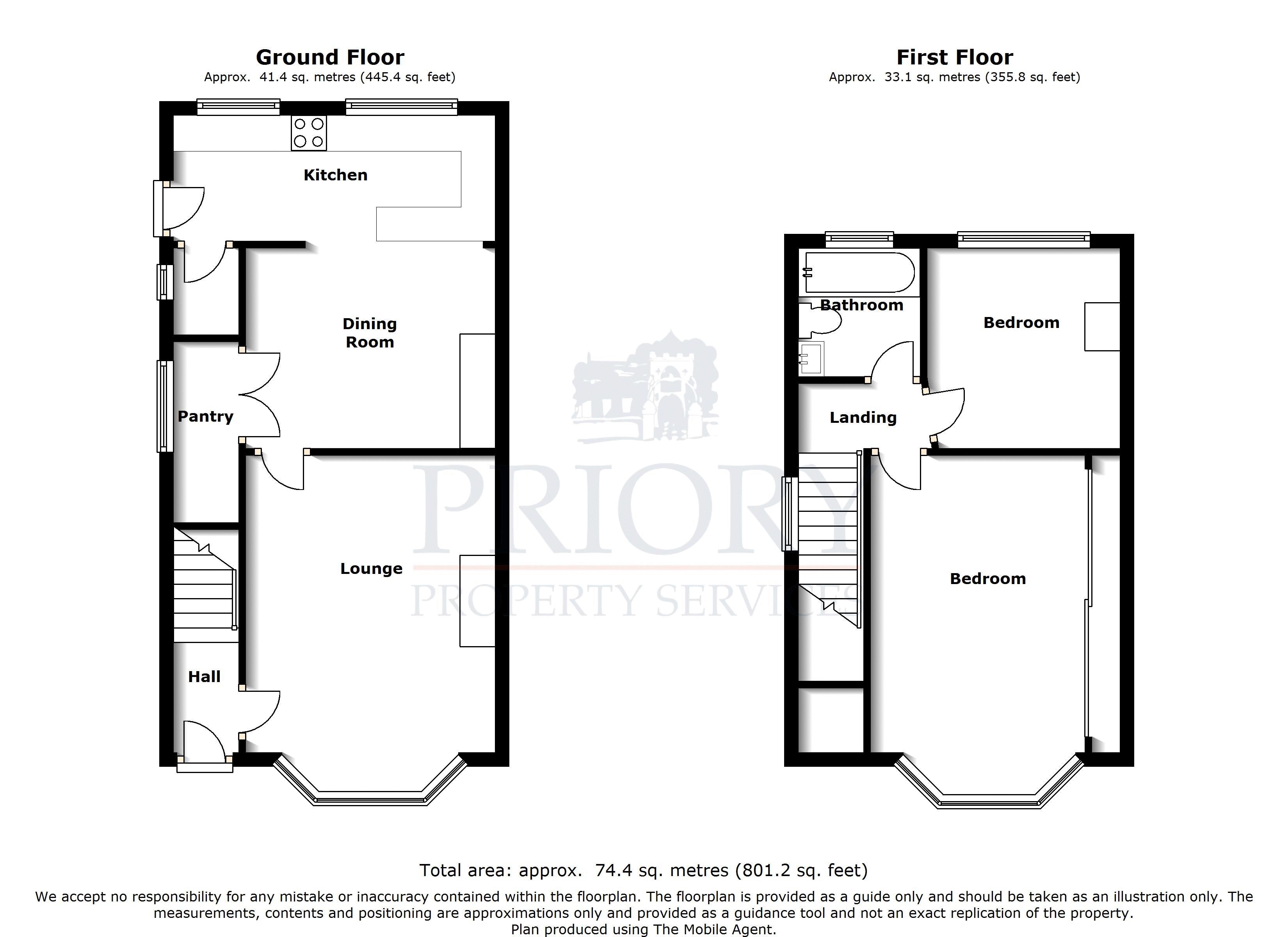 2 bed detached house for sale in Tunstall Road, Knypersley, Biddulph