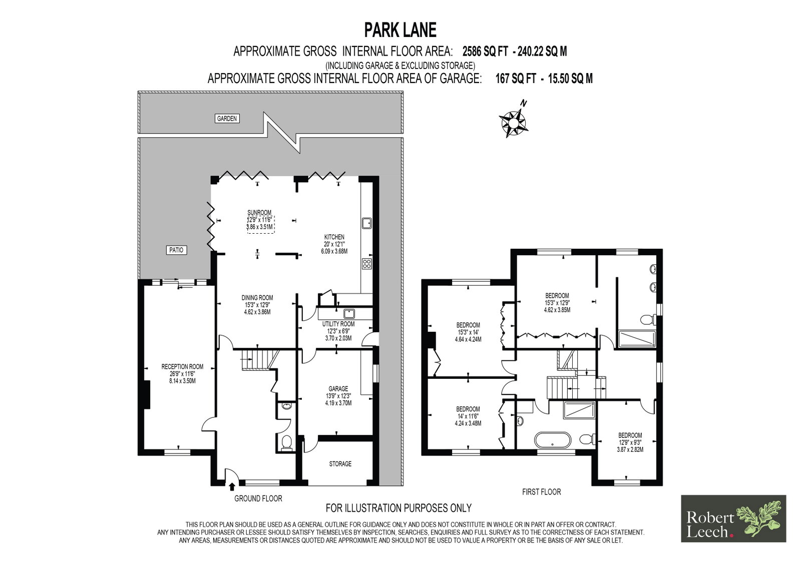 50, Park Lane, Reigate floorplan
