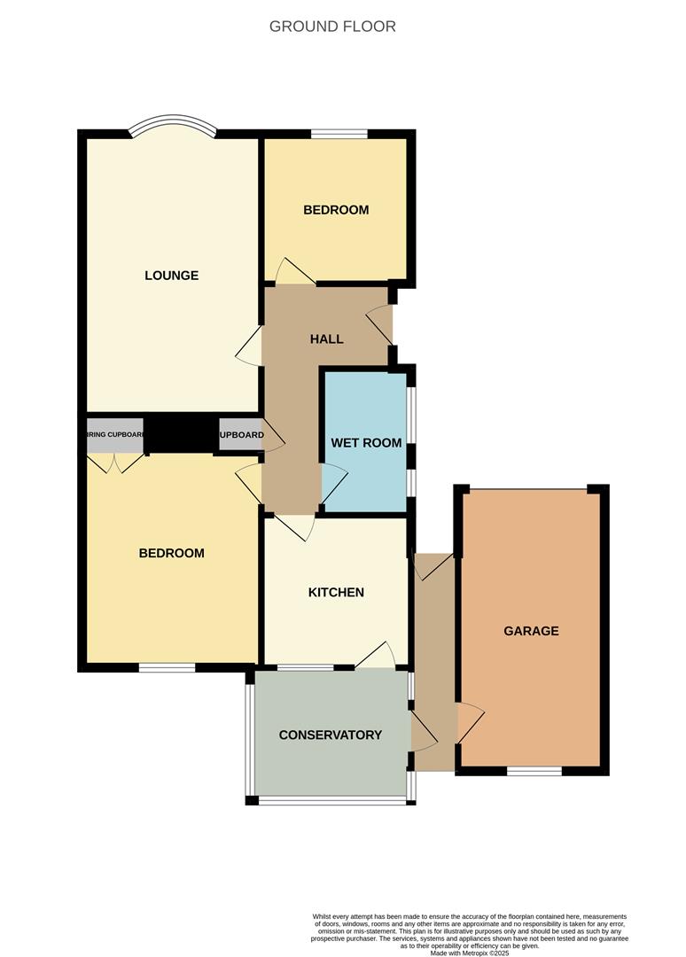 22, Oak Tree Place, Burnham-On-Sea floorplan