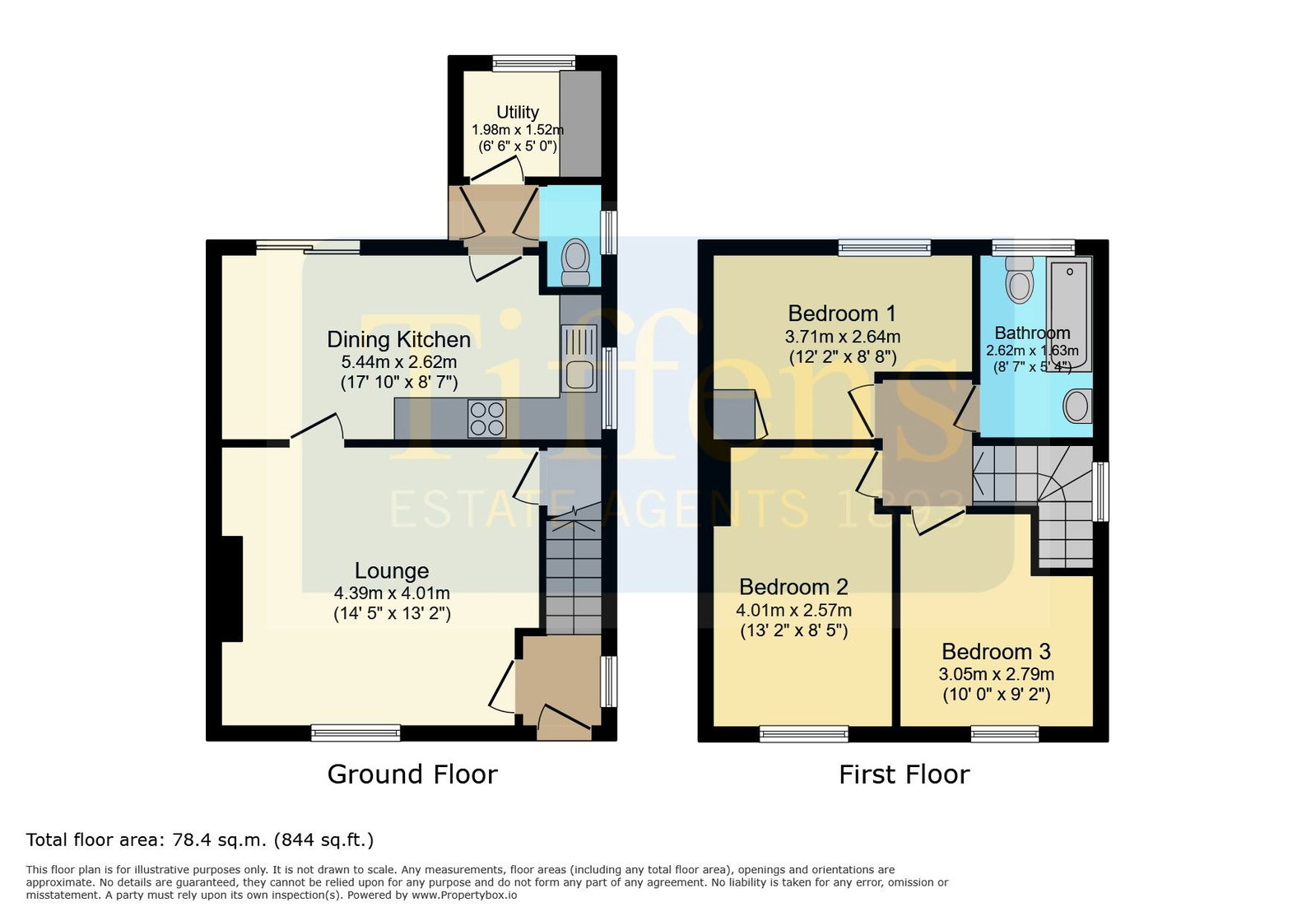 50, Harris Crescent, Carlisle floorplan