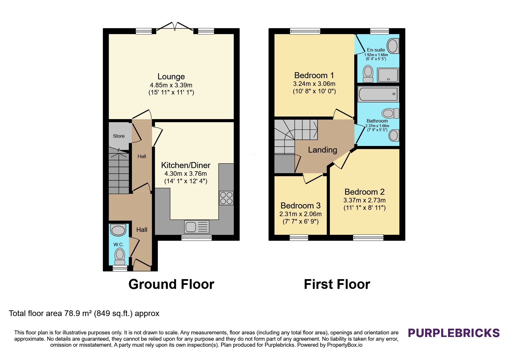 10, Heartlands Close, Sheffield floorplan