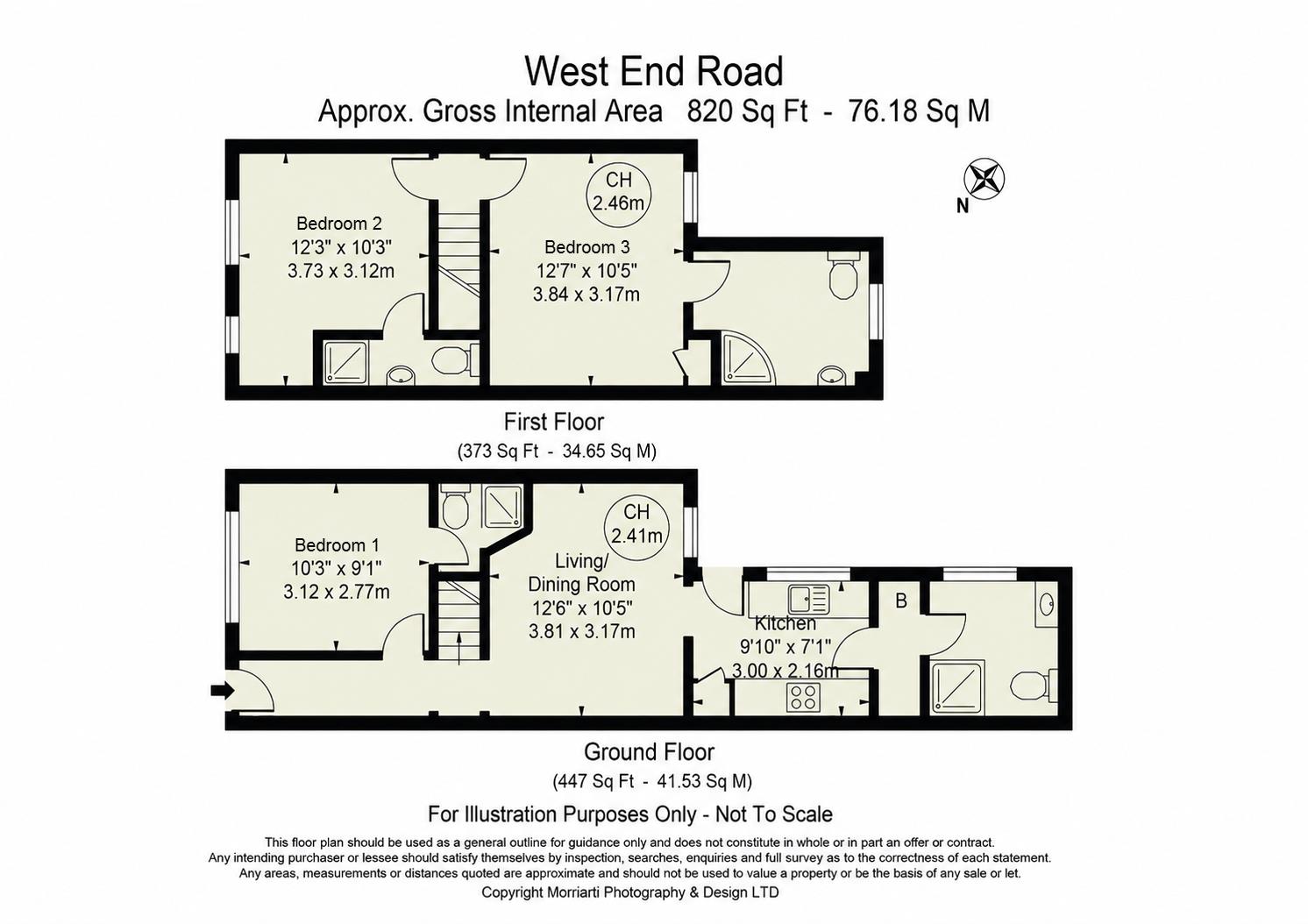 Room 1, 133, West End Road, High Wycombe floorplan