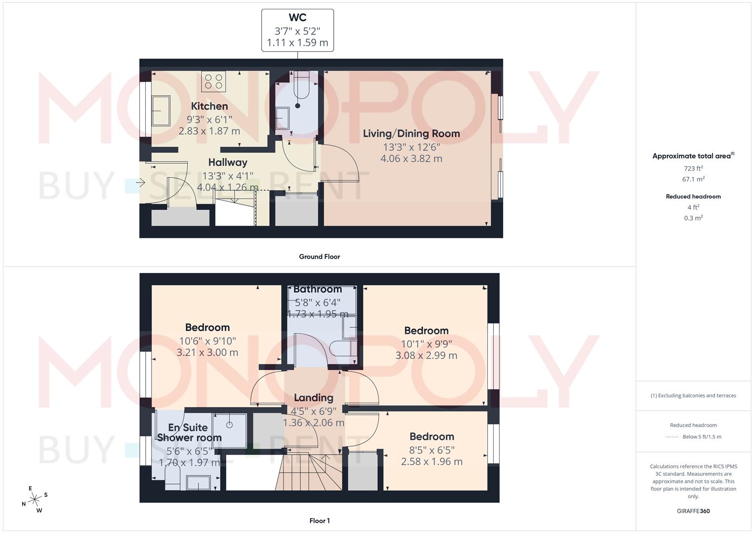 5, Kings Meadow, Farndon, Chester floorplan