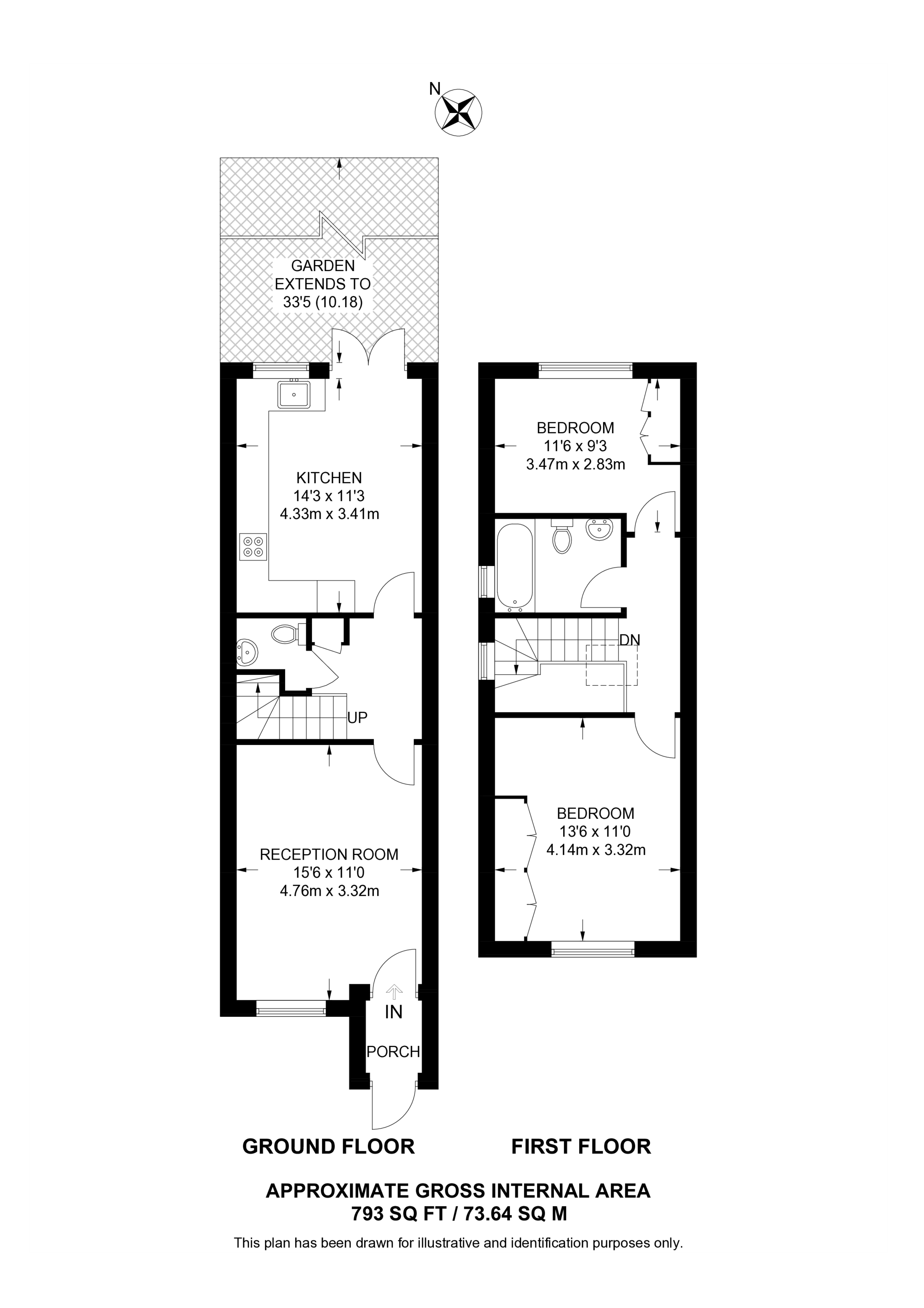 Ellison Road, Streatham Common floorplan