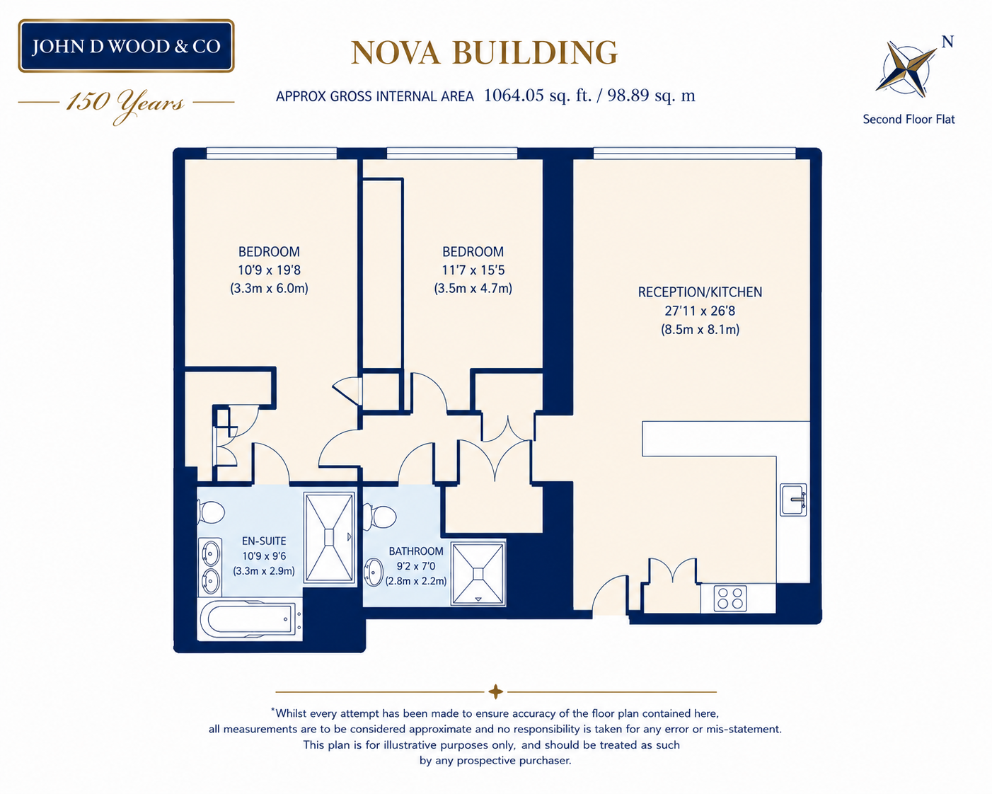 F603 Nova Building, 87, Buckingham Palace Road, Victoria floorplan