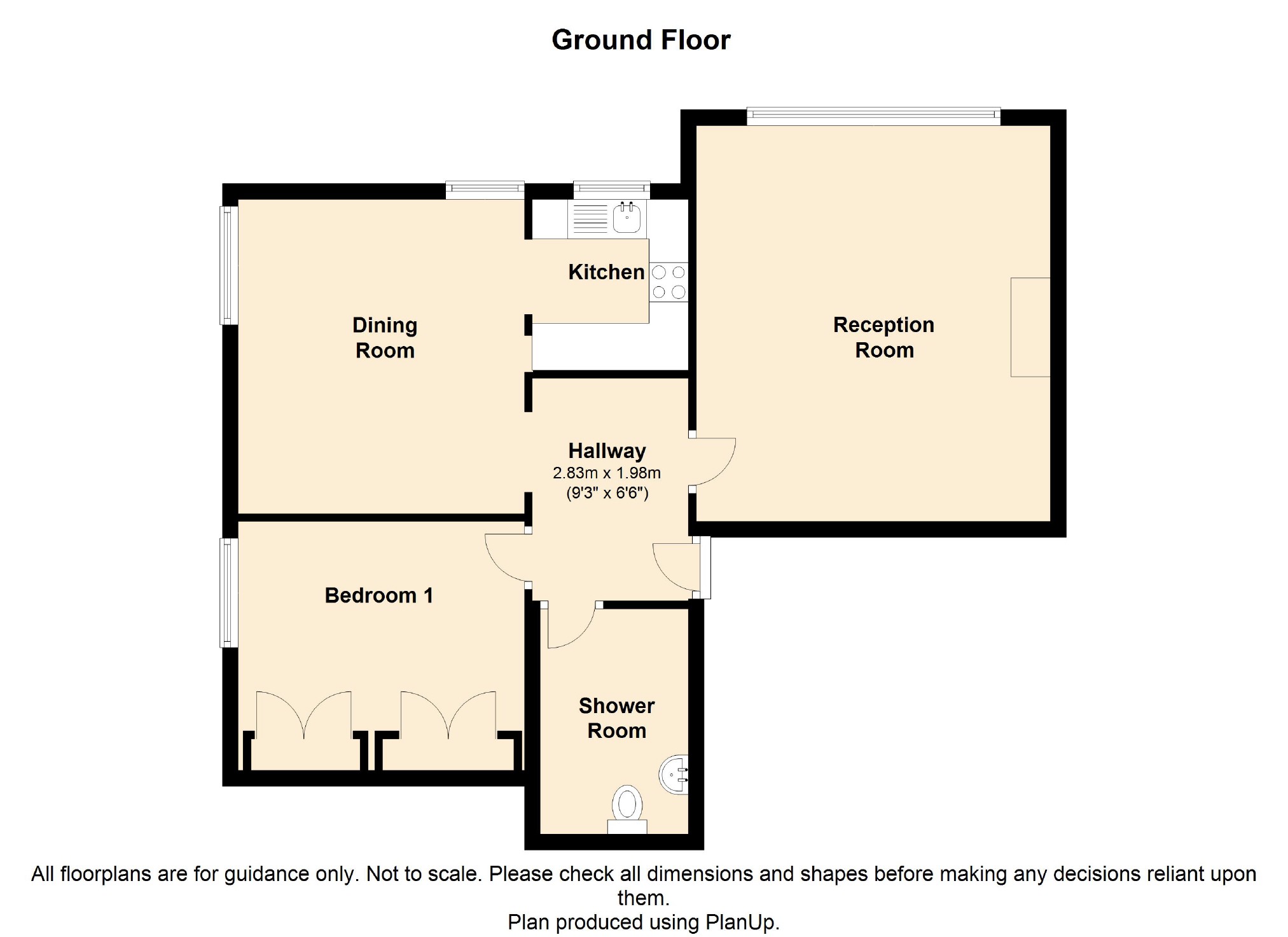 1 Bedrooms Flat for sale in Whiteacre Lane Barrow, Clitheroe, Lancashire BB7