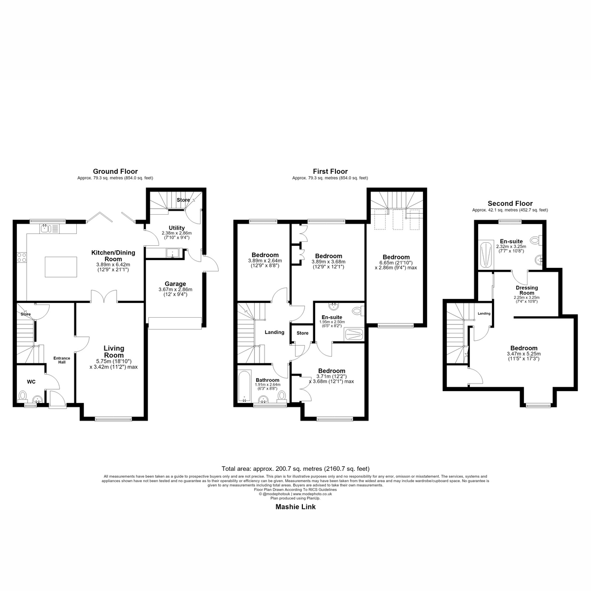 3, Mashie Link, Chelmsford floorplan