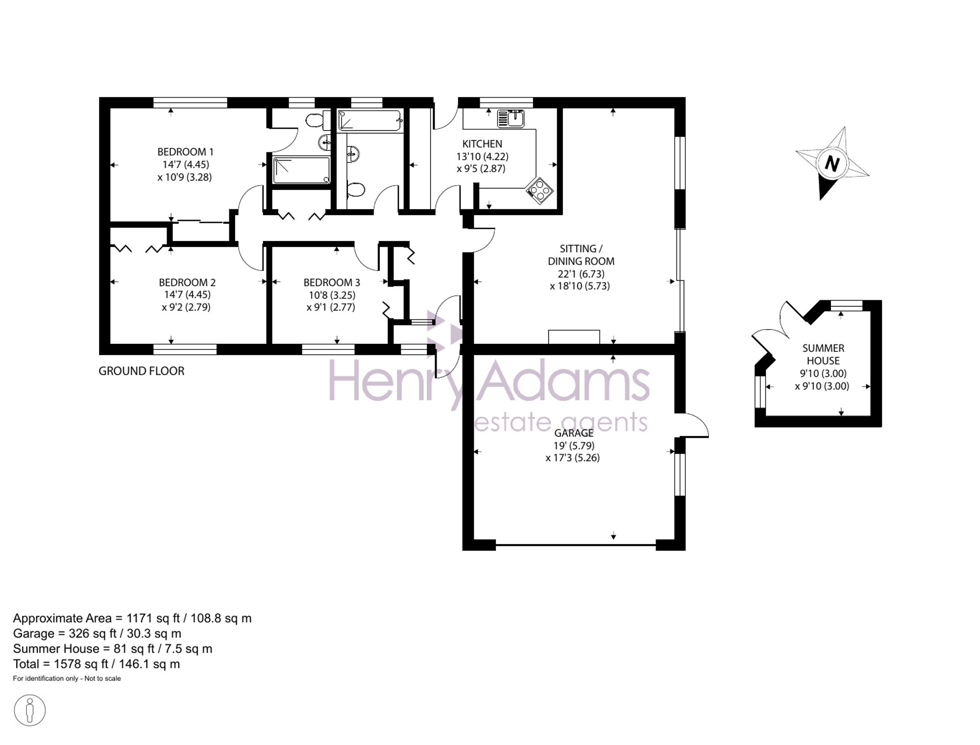 19 Warren Croft, Pulborough floorplan