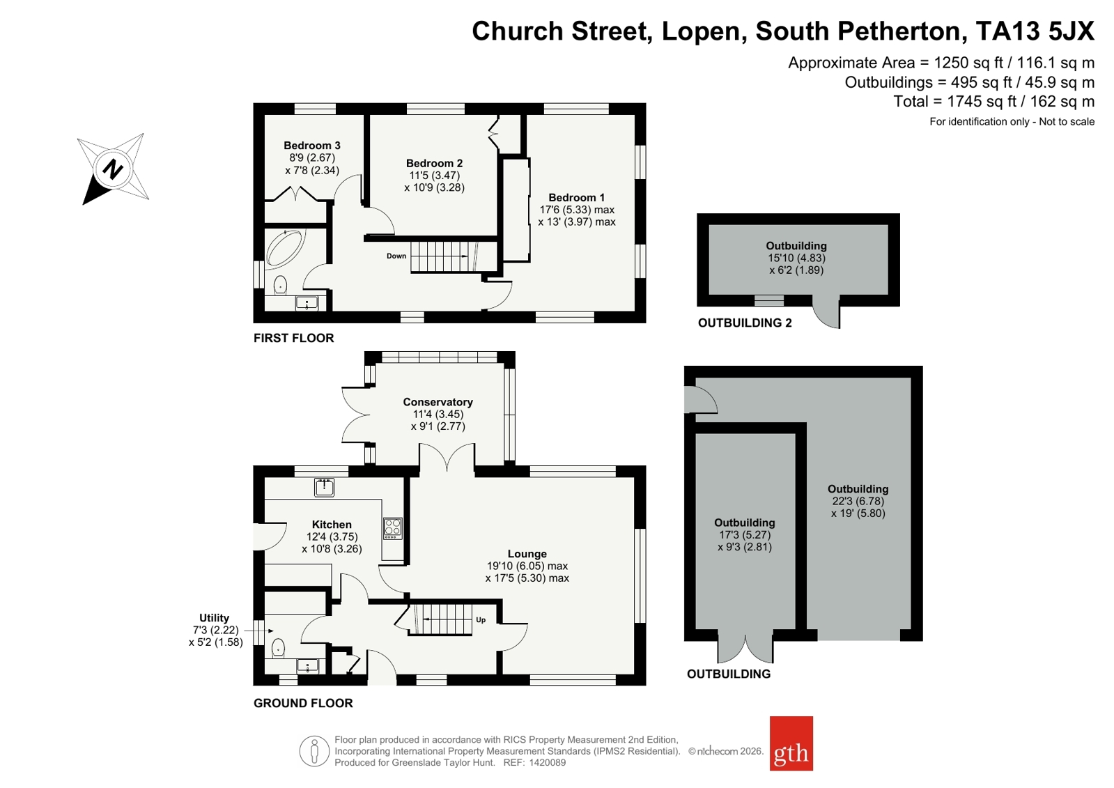 Church Street House,, Church Street, South Petherton floorplan