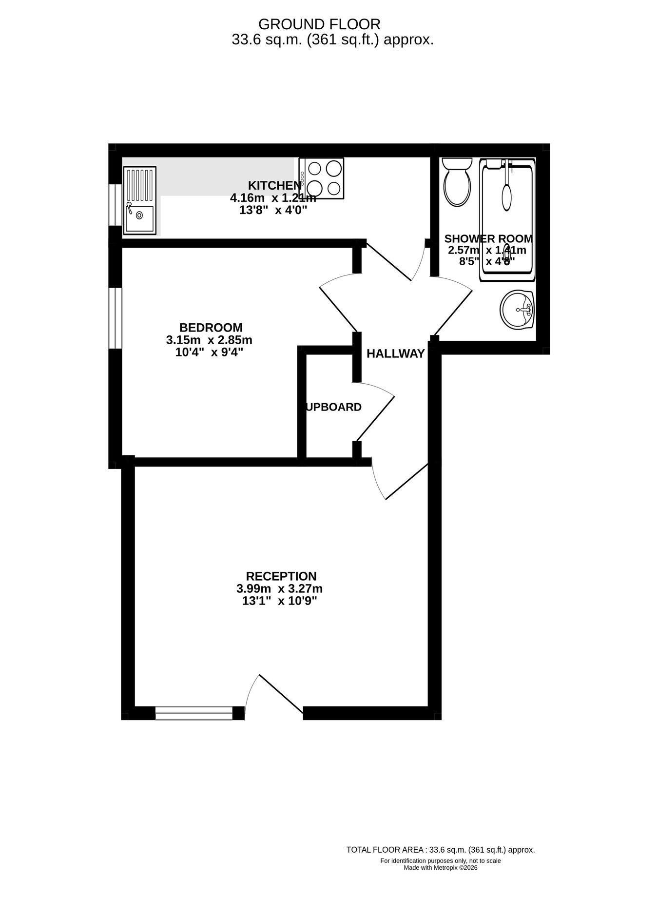 Derrymore, Temple Street, Llandrindod Wells floorplan