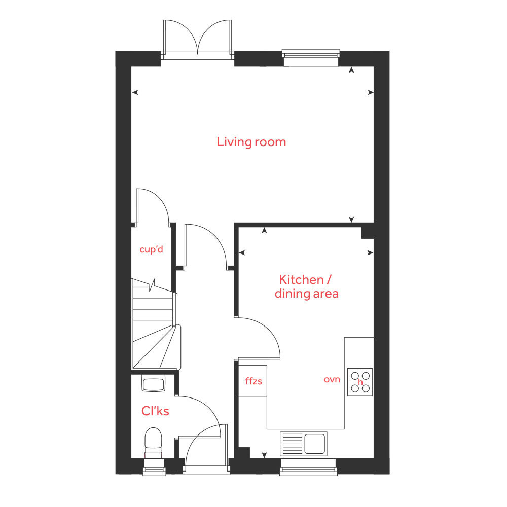 34, Barrowby Road, Grantham floorplan