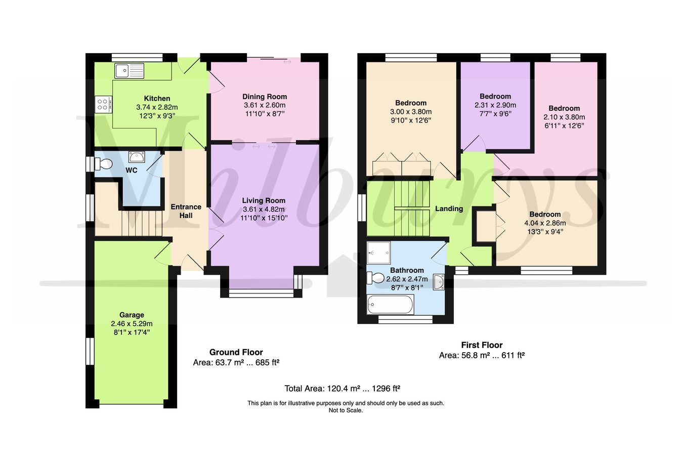 14, Hartley Close, Chipping Sodbury floorplan