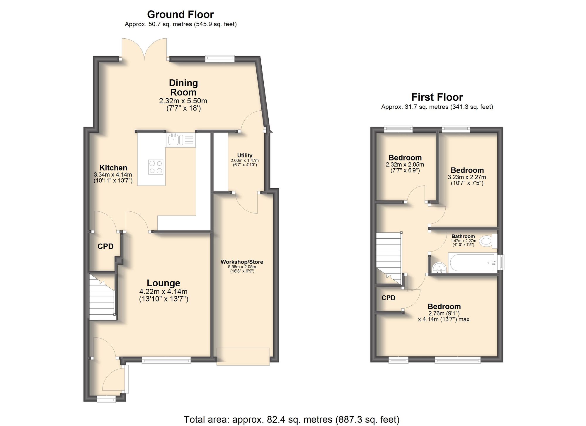 65a Woodhouse Lane, Sheffield floorplan
