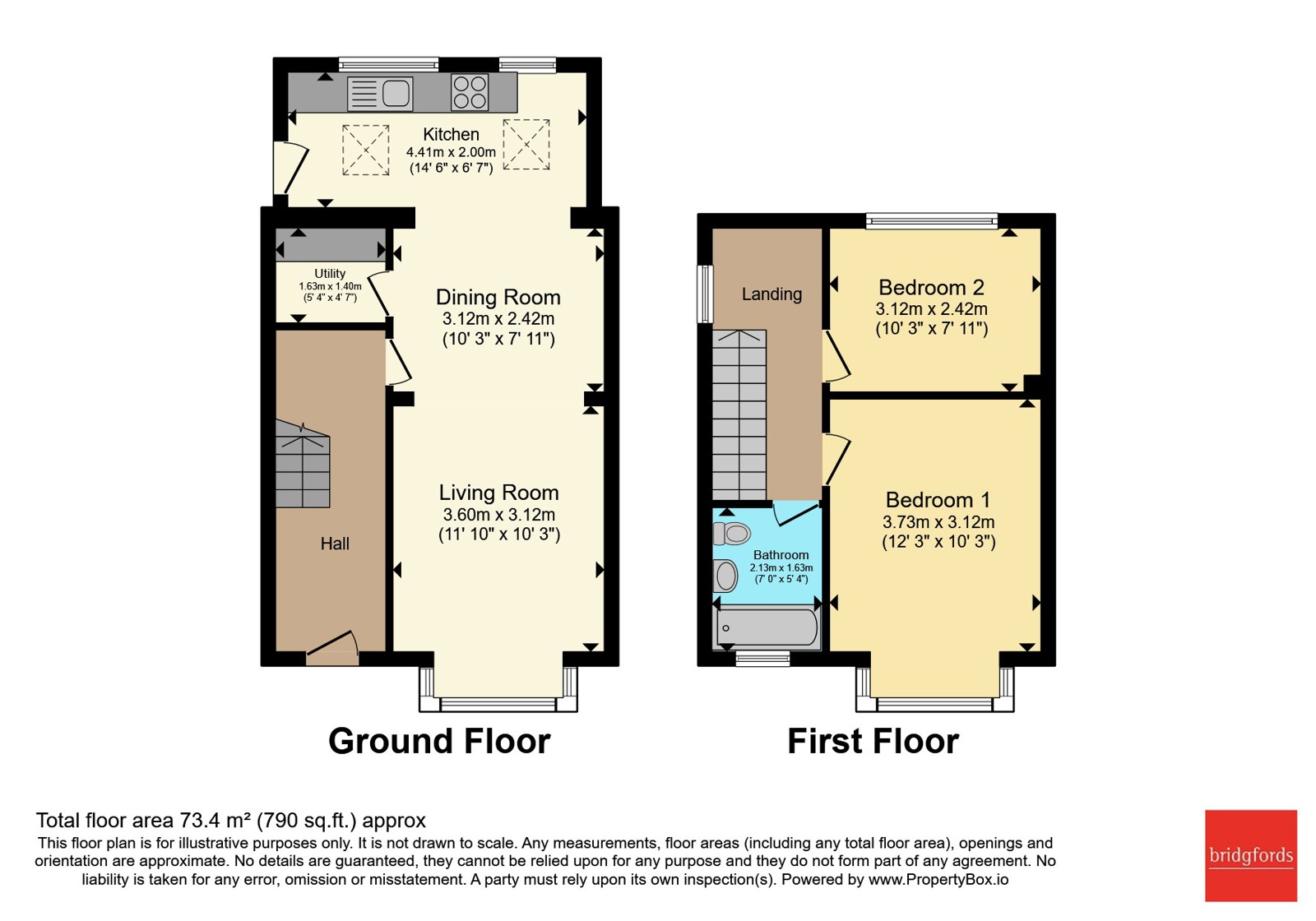 1, Barnfield Street, Lancashire floorplan