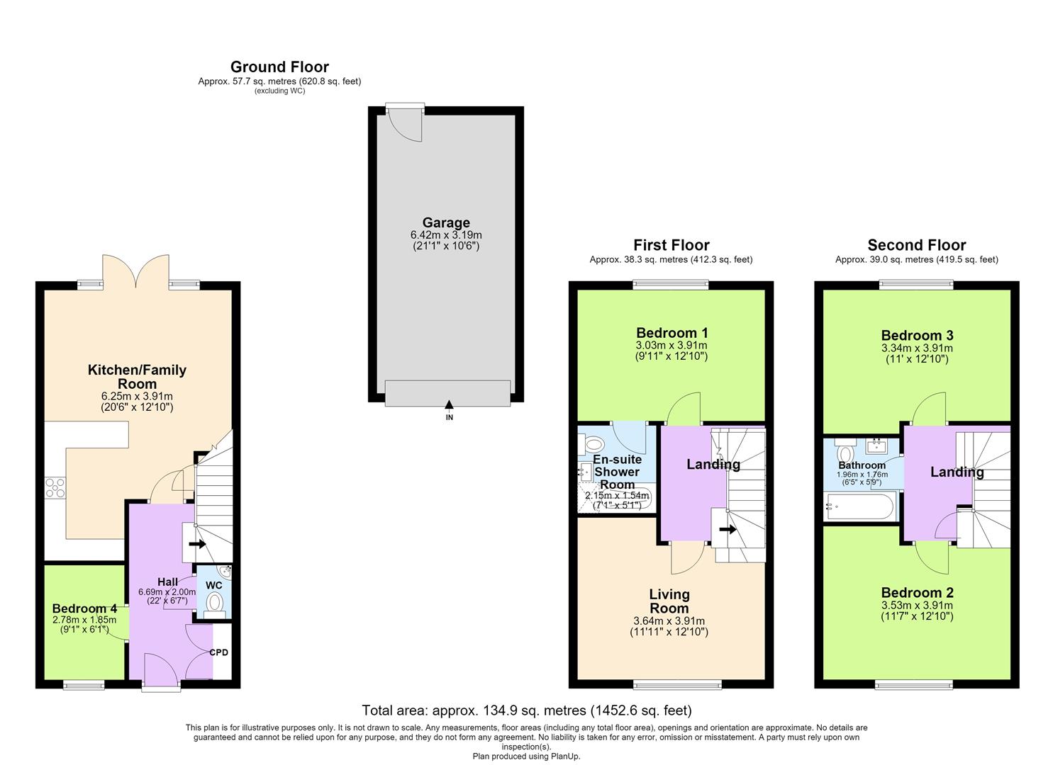8, Buttle Close, Upper Lighthorne floorplan