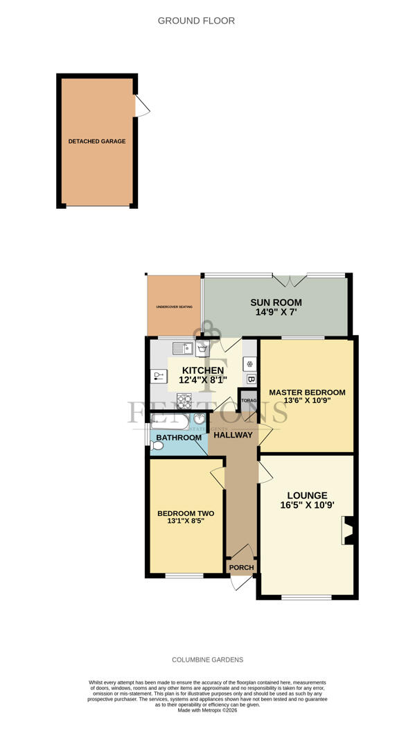 113, Columbine Gardens, Walton-on-the-Naze floorplan