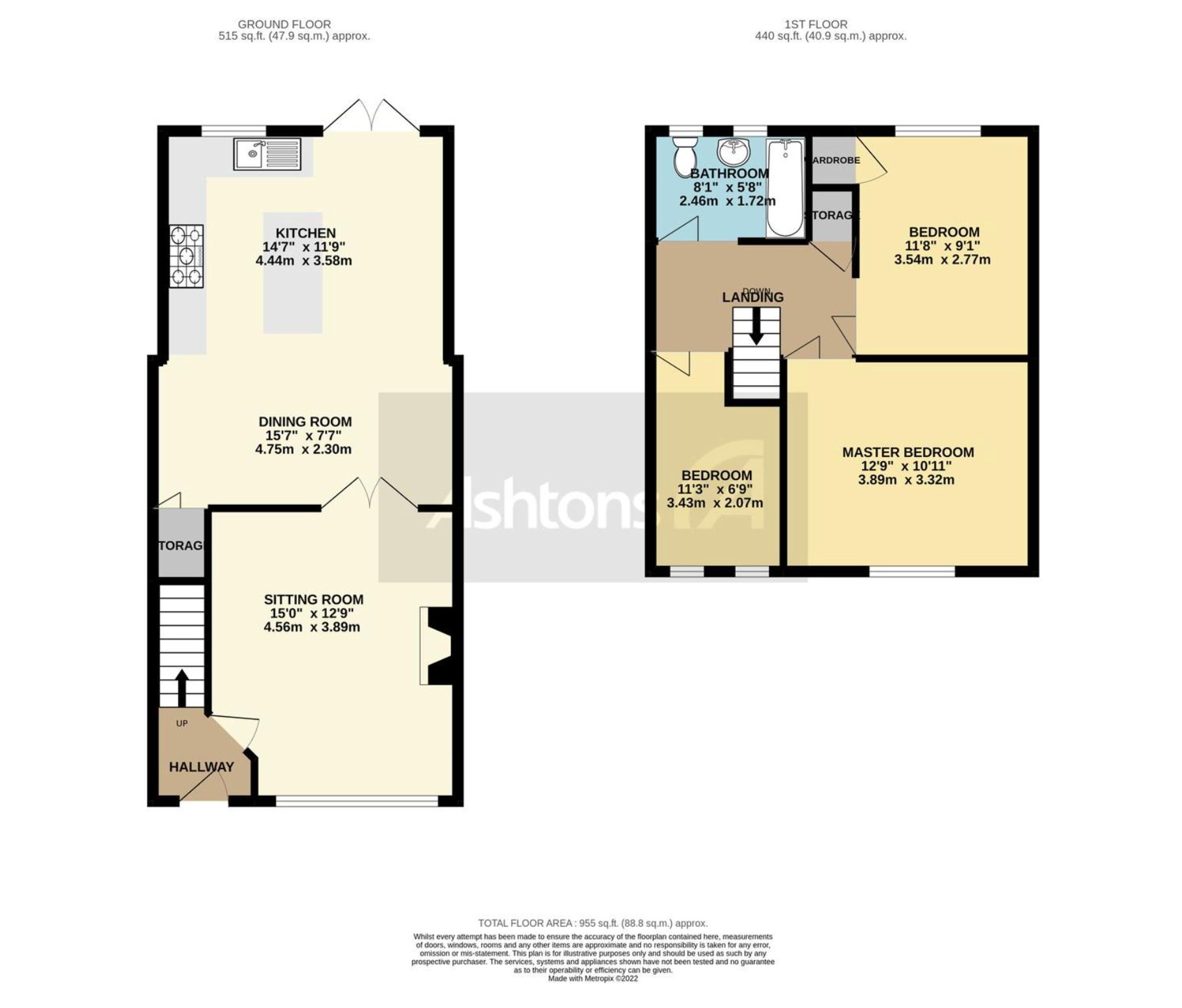 11 Bentham Avenue, Warrington floorplan